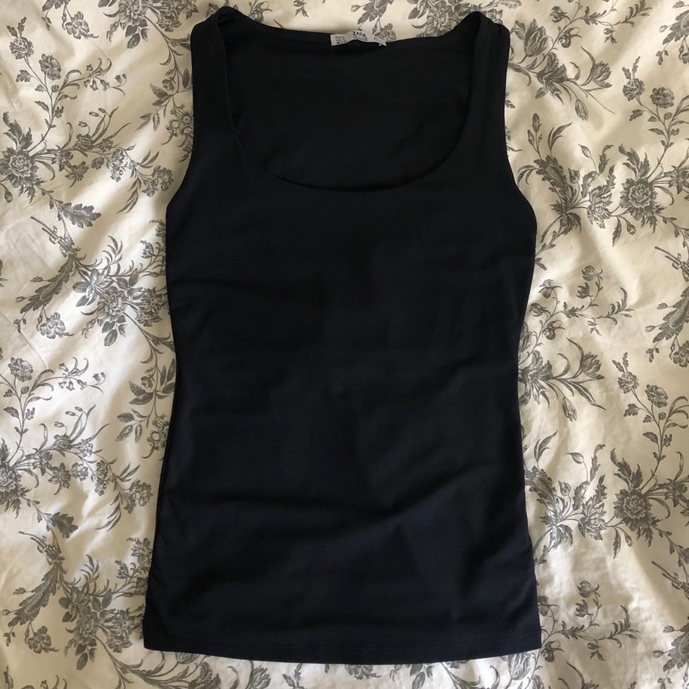 Zara Basic Sleeveless Shirt